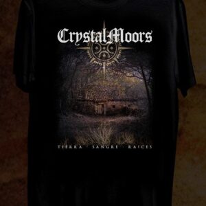 Crystalmoors - Official T-Shirt.Ltd EditionTierra.Sangre.Raíces.GIRLIE.